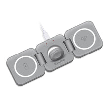 Load image into Gallery viewer, PowerUp Trinity 3 in 1 Wireless Charging Station for iPhone AirPods &amp; iWatch
