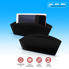 Load image into Gallery viewer, AutoBasics RoadMate Seat Gap Organizer 2 Pack
