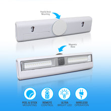 Load image into Gallery viewer, Ultra Bright 4 Pack LED Wireless Portable Light Bars w/ Remote Control
