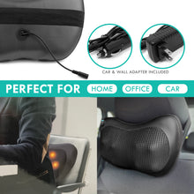 Load image into Gallery viewer, FlexWorks Shiatsu Heated Pillow Massager