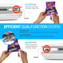 Load image into Gallery viewer, Space &amp; Home 2-in-1 Mini Bag Sealer &amp; Cutter Twin Pack
