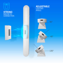 Load image into Gallery viewer, 2 Pack Universal Portable, Tilting, Dimmable Rechargeable Light Bars
