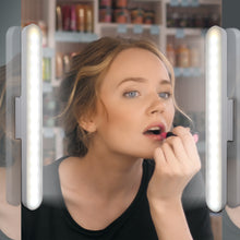 Load image into Gallery viewer, 2 Pack Universal Portable, Tilting, Dimmable Rechargeable Light Bars
