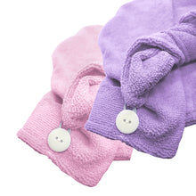 Load image into Gallery viewer, Olivia Rose Satin Sleep Set &amp; 2 Pack Towel Turban
