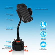 Load image into Gallery viewer, Premium Cup Holder Phone Mount
