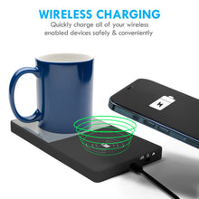 Load image into Gallery viewer, Tech Theory Mug Warmer &amp; Wireless Phone Charger
