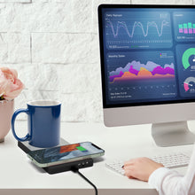 Load image into Gallery viewer, Tech Theory Mug Warmer &amp; Wireless Phone Charger
