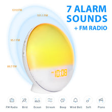 Load image into Gallery viewer, SmartClock Sunrise Simulation Alarm Clock
