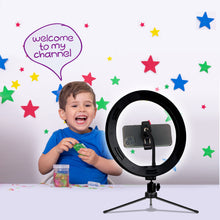 Load image into Gallery viewer, Desktop U-Stream Home Streaming Studio w/ 10" Ring Light
