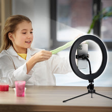 Load image into Gallery viewer, Desktop U-Stream Home Streaming Studio w/ 10" Ring Light
