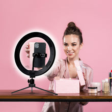 Load image into Gallery viewer, Desktop U-Stream Home Streaming Studio w/ 10" Ring Light
