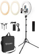 Load image into Gallery viewer, U-Stream Executive Home Streaming Studio Kit with 18" Ring Light &amp; Tripod
