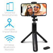 Load image into Gallery viewer, U-Stream Mini Selfie Stick Tripod w/ Wireless Remote
