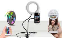 Load image into Gallery viewer, U-Stream Selfie Studio Gift Set w/ Ring Light, Clip Light &amp; LED Light Strip
