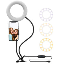 Load image into Gallery viewer, U-Stream Selfie Studio Gift Set w/ Ring Light, Clip Light &amp; LED Light Strip
