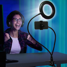 Load image into Gallery viewer, U-Stream Selfie Studio Gift Set w/ Ring Light, Clip Light &amp; LED Light Strip

